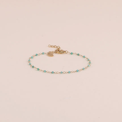 Bracelet fin - petites pierres naturelles