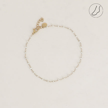 Chevillère - petites perles d'eau douce