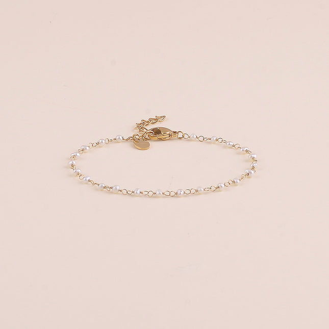 Bracelet - petites perles d'eau douce