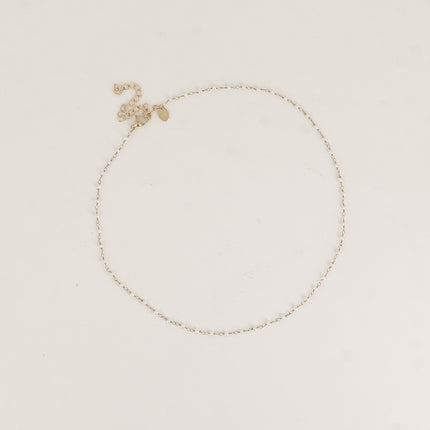 Collier fin - petites perles d'eau douce