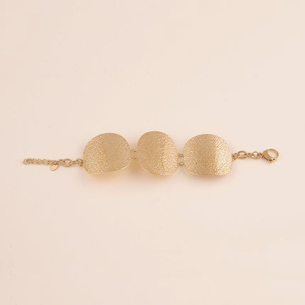 Bracelet - 3 pièces incurvées texturées