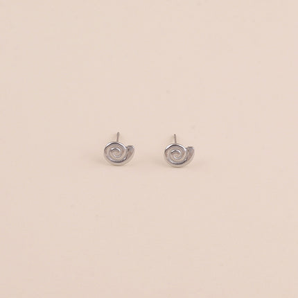 Boucles puces - coquillage escargot