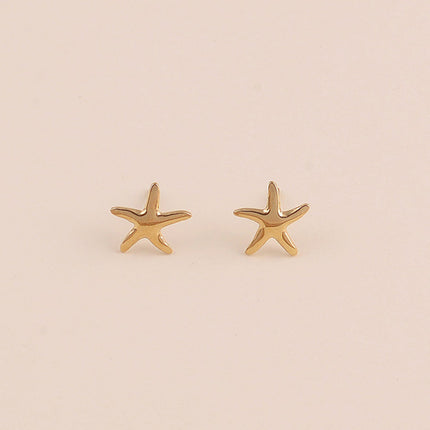 Boucles puces - étoile de mer