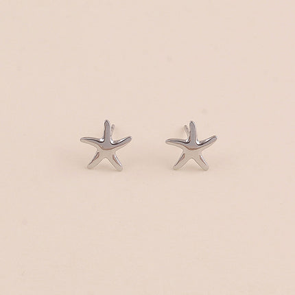 Boucles puces - étoile de mer