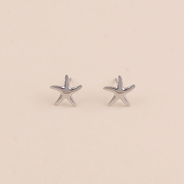 Boucles puces - étoile de mer