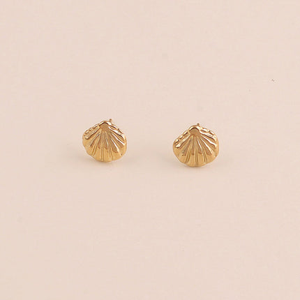 Boucles puces - coquillage