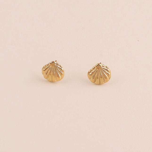 Boucles puces - coquillage