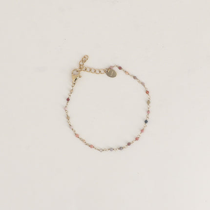 Bracelet fin - petites pierres naturelles