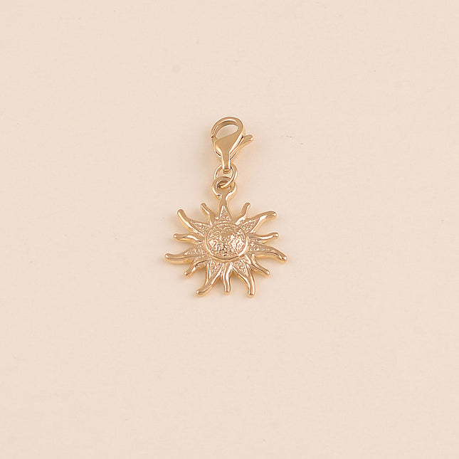 Charm - sun with flamboyant outlines