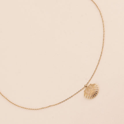 Collier - coquillage texturé