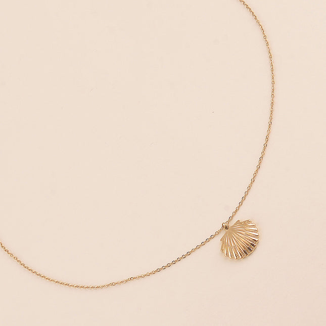 Collier - coquillage texturé