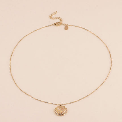Collier - coquillage texturé