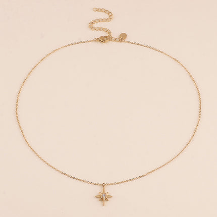 Collier - étoile du Nord et cristal