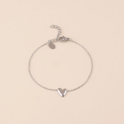 Bracelet - pendentif coeur