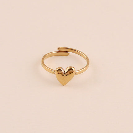 Bague fine - coeur
