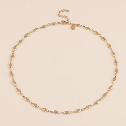 Collier - maillons motif nuage