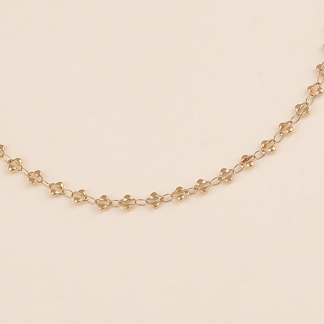 Collier - maillons de trèfle