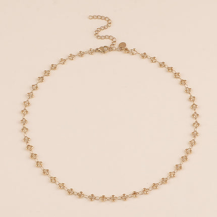 Collier - maillons de trèfle