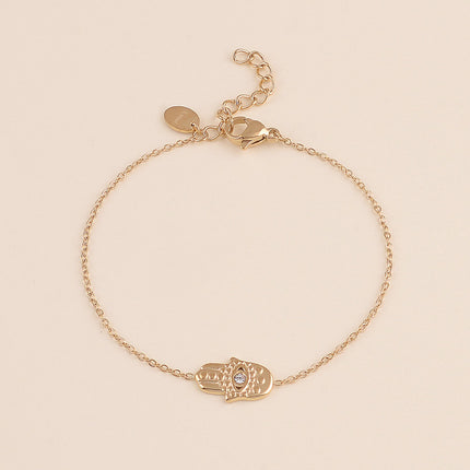 Bracelet - main de Fatma avec cristal