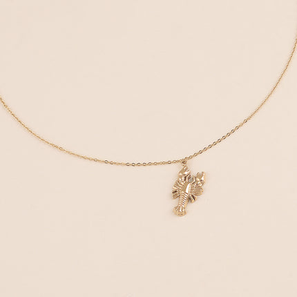 Collier - pendentif homard