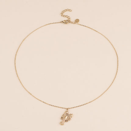 Collier - pendentif homard