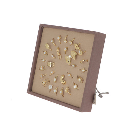 Kit de 30 bagues - prix moyen de 4,40€/pc - présentoir offert