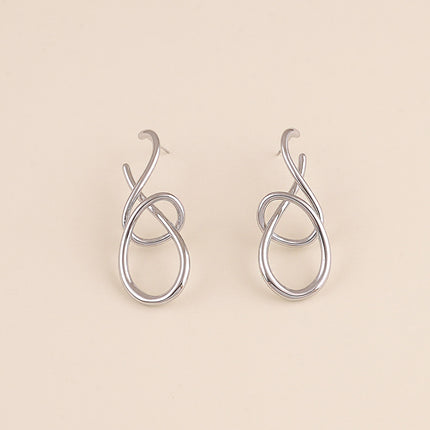 Boucles puces - courbe entrelacée