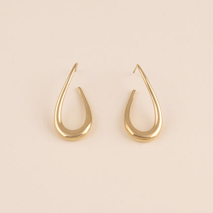Boucles puces - courbe pendante 18 x 40 mm