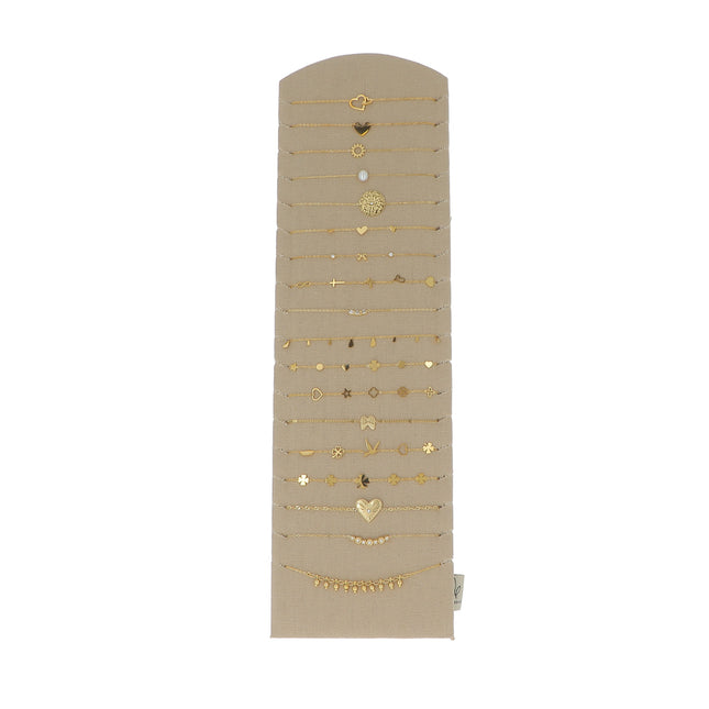 Kit de 18 bracelets - prix moyen de 3,60€/pc