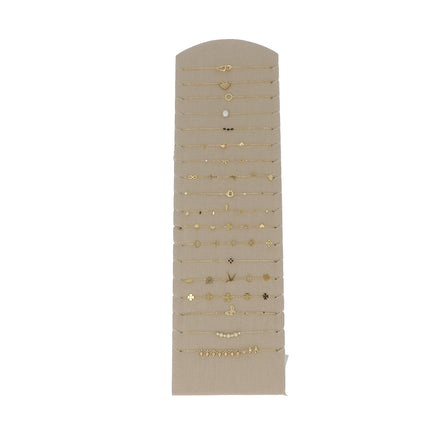 Kit de 18 bracelets - prix moyen de 3,60€/pc