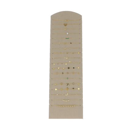 Kit de 18 bracelets - prix moyen de 3,60€/pc