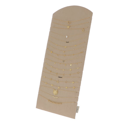 Kit de 18 colliers - prix moyen de 4 €/pc