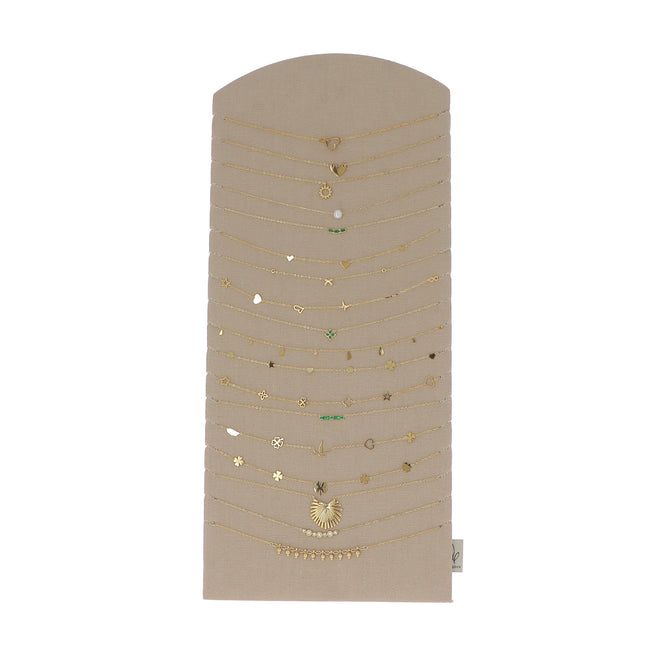 Kit de 18 colliers - prix moyen de 4 €/pc