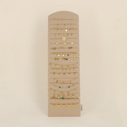 Kit de 18 bracelets - présentoir offert