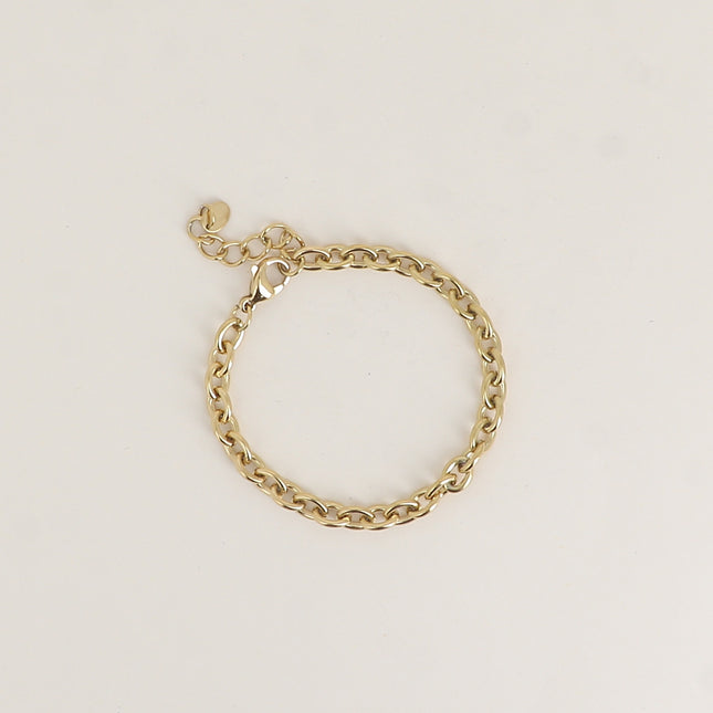 Bracelet - maille ovale