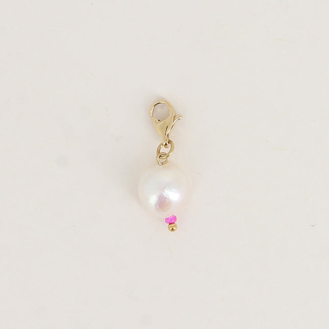 Charm - perle d'eau douce et perle type rocaille