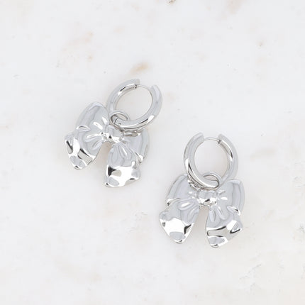 Créoles Danica L - noeud papillon pendant
