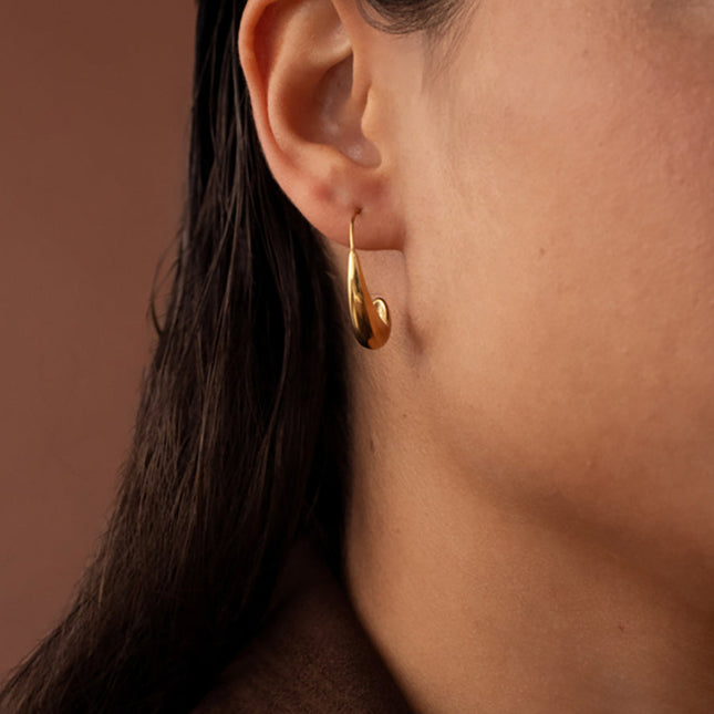 Melusia hoops - basket-shaped ring