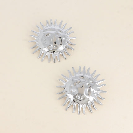 Boucles puces - grand soleil 57mm