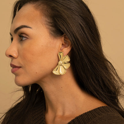 Boucles puces - fleur marguerite