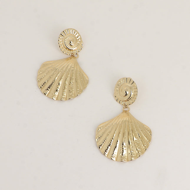 Boucles pendantes - 2 coquillages