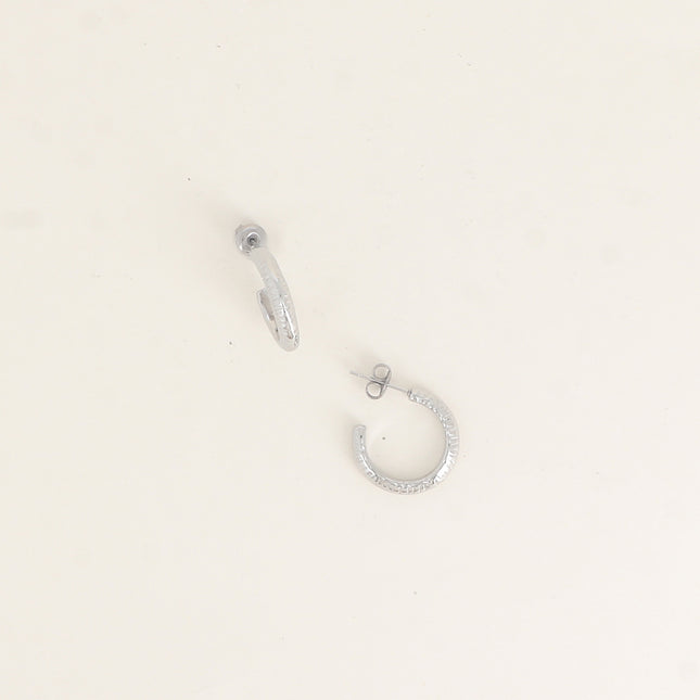 Créoles - lignes gravées 2cm