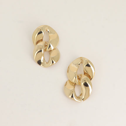 Drop earrings - 2 large links