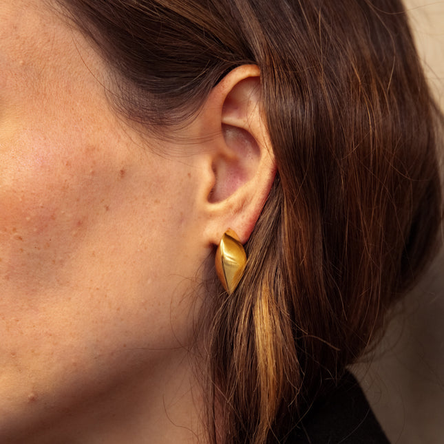 Boucles puces Assia - forme de losange