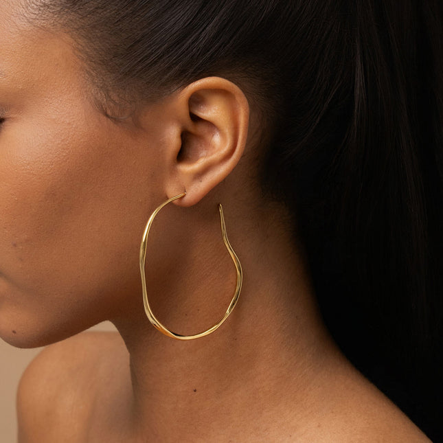 Hoop earrings - large hoop