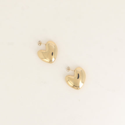 Boucles puces - gros coeur