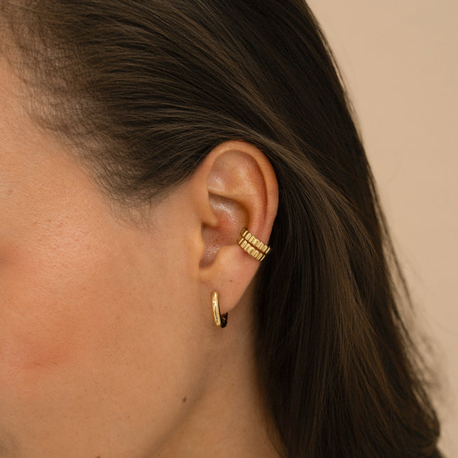 Earcuffs - ribbed lines