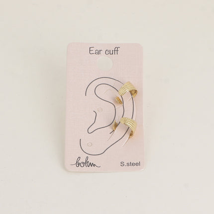 Earcuffs - lignes texturées