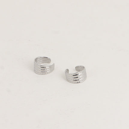 Earcuffs - lignes texturées