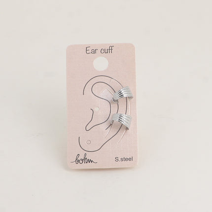 Earcuffs - lignes texturées